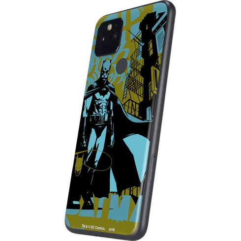 DC Comics Batman Poster Abstract Google Pixel 5 Skin